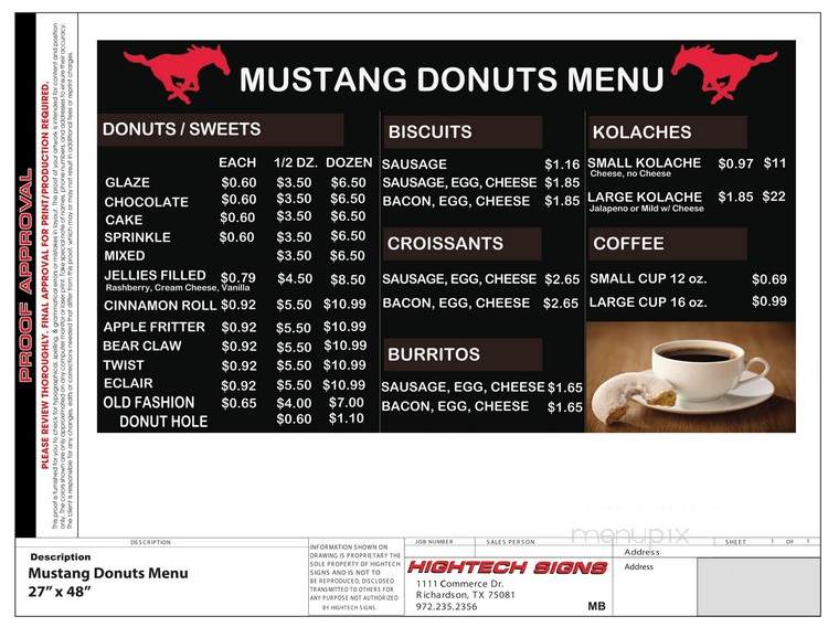 Mustang Donuts - Sweetwater, TX