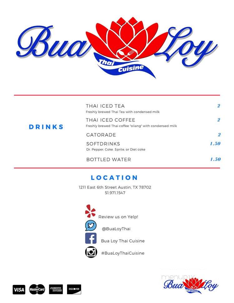 Bualoy Thai Cuisine - Del Valle, TX