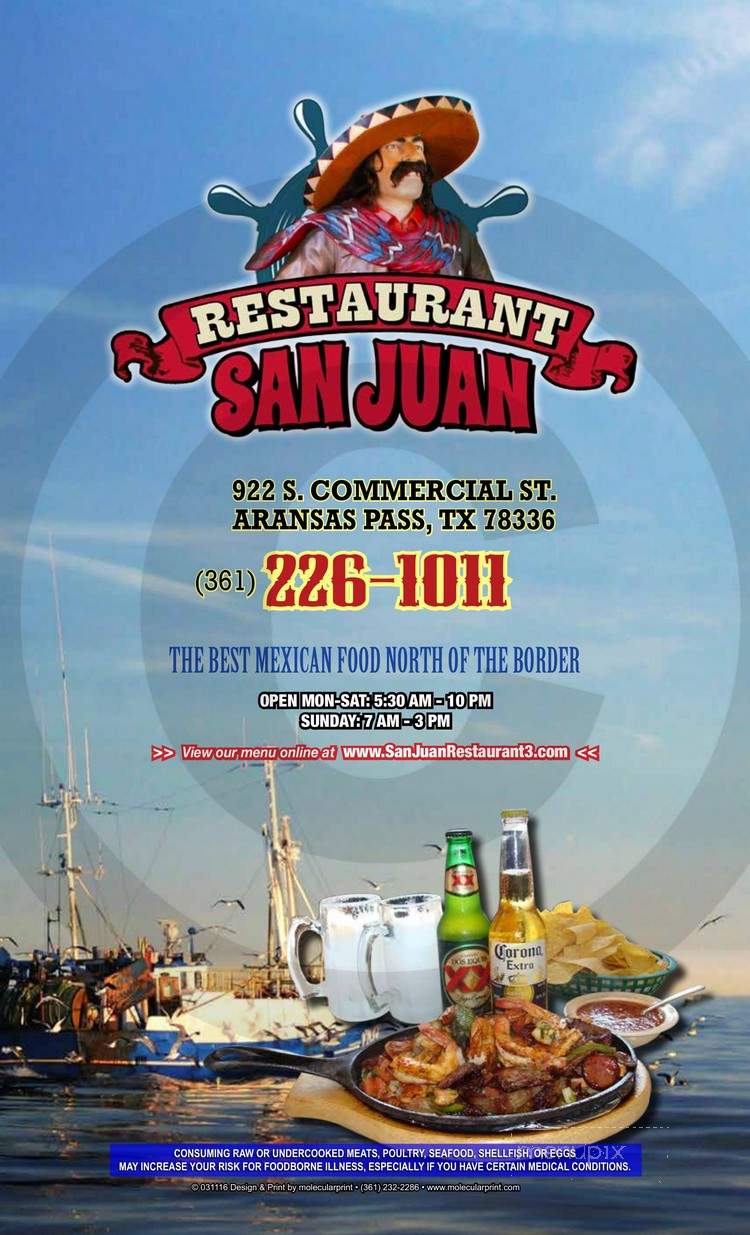 San Juan Bar & Grill - Aransas Pass, TX