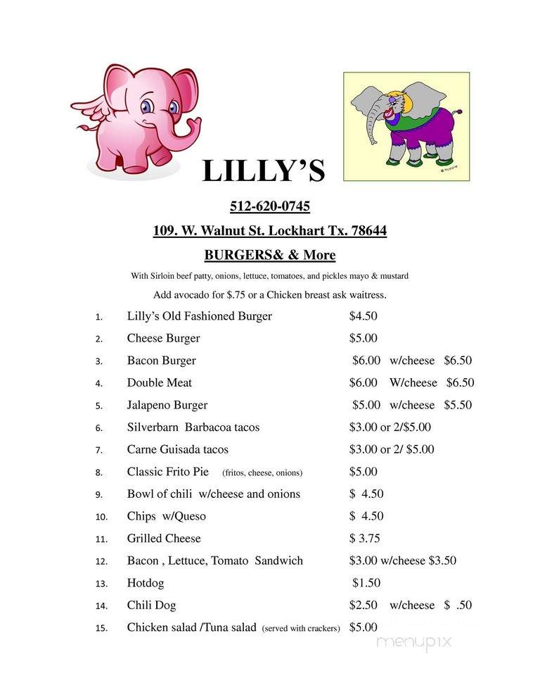 Lilly's - Lockhart, TX