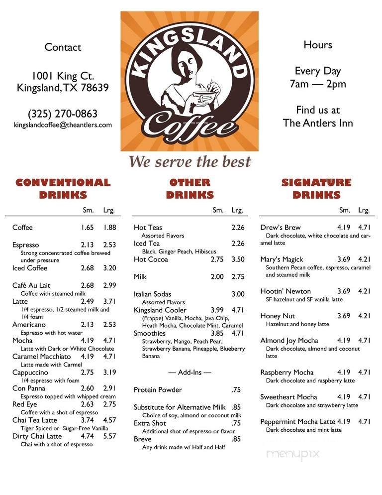 Kingsland Coffee Company - Kingsland, TX