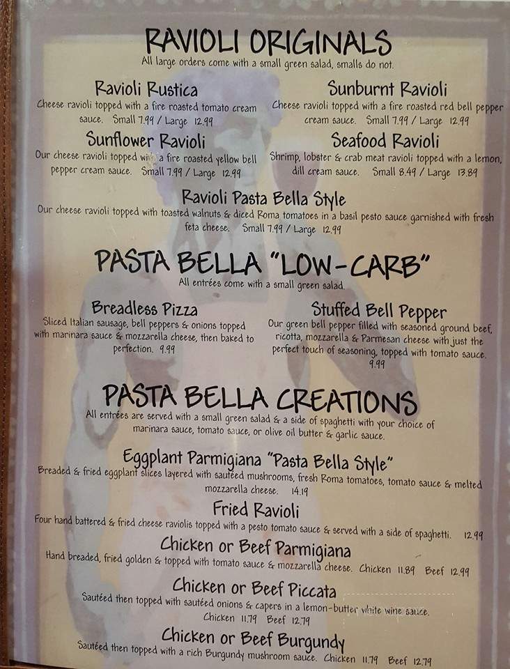 Pasta Bella Restaurant & Bakery - Fredericksburg, TX