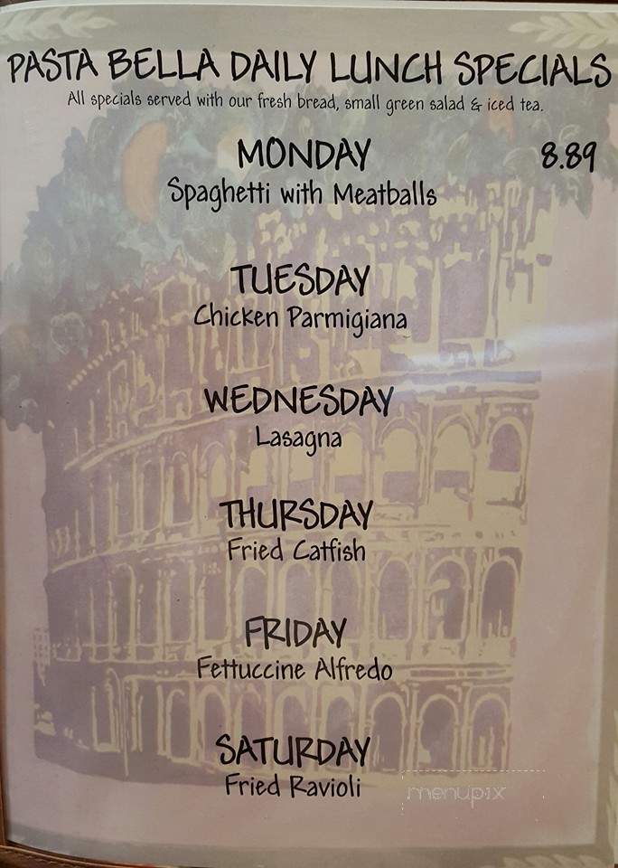 Pasta Bella Restaurant & Bakery - Fredericksburg, TX