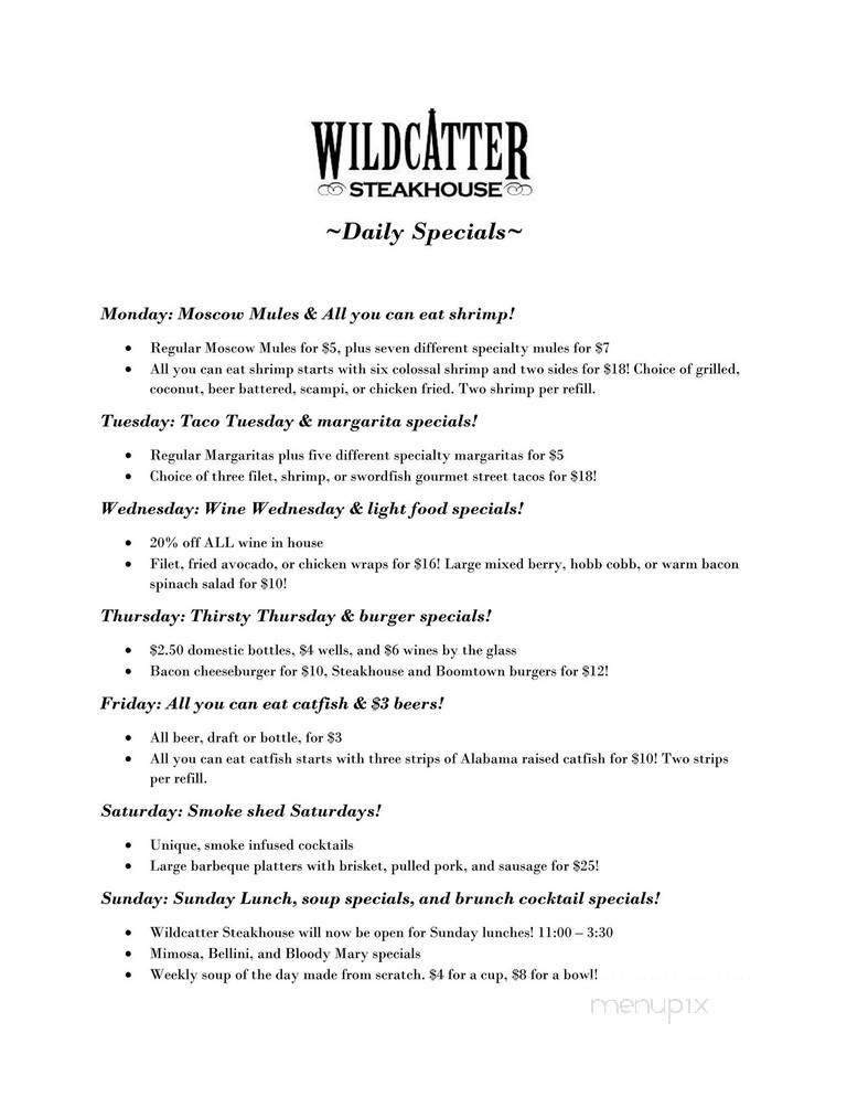 Wildcatter Steakhouse - Graham, TX