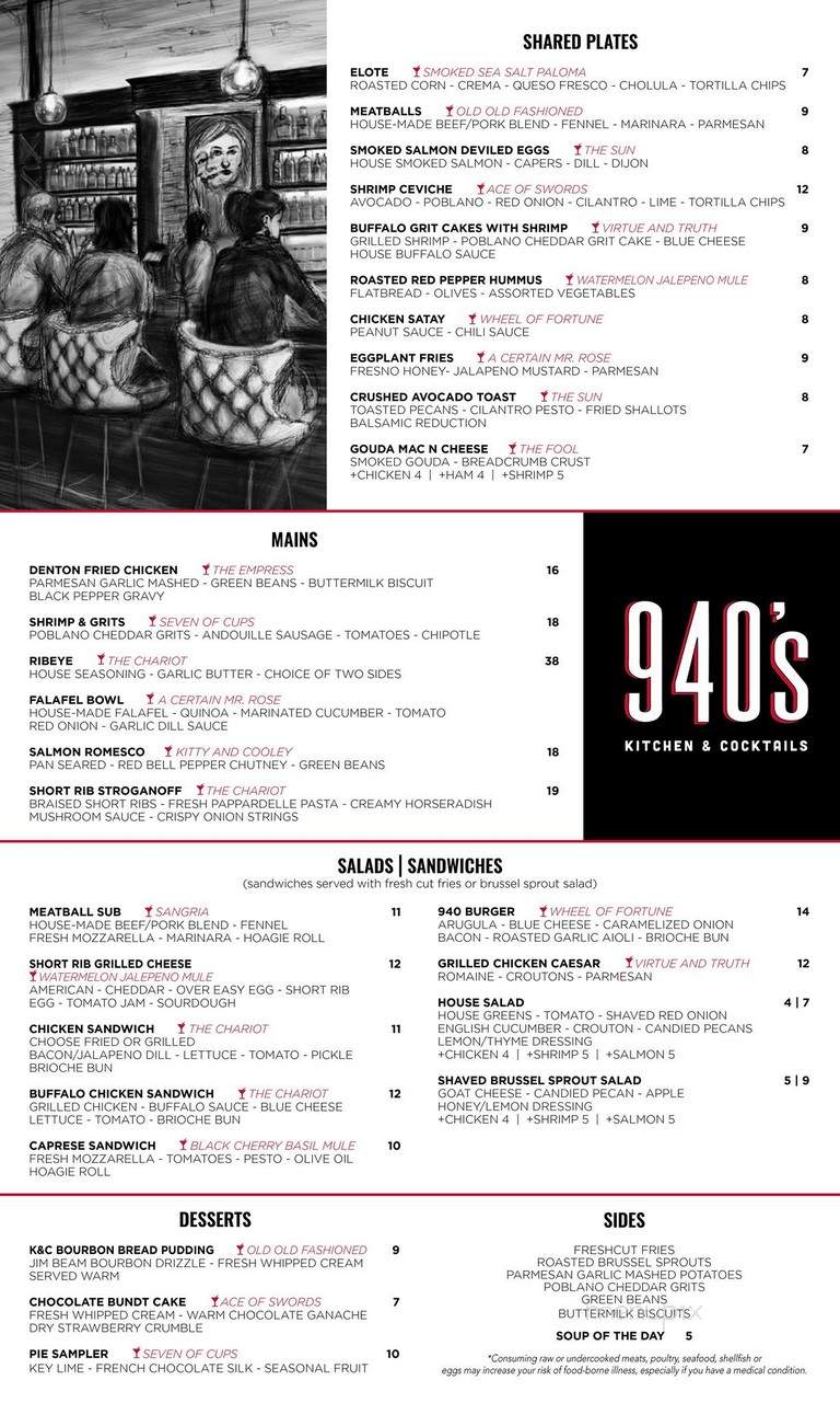 940's Kitchen & Cocktails - Denton, TX