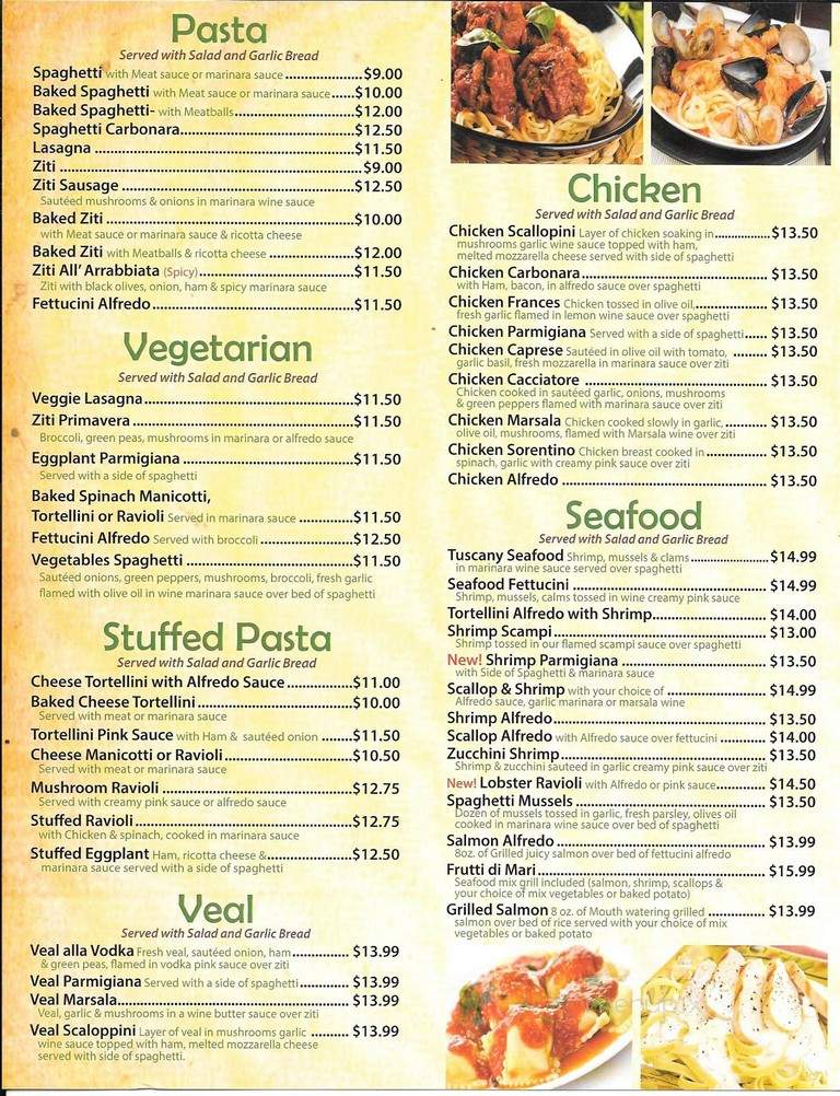 Tuscany Italian Grill - Round Rock, TX