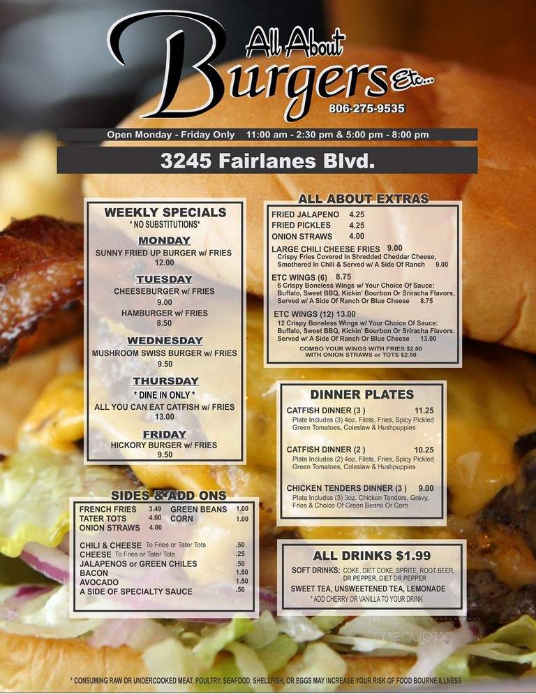 All About Burgers - Borger, TX