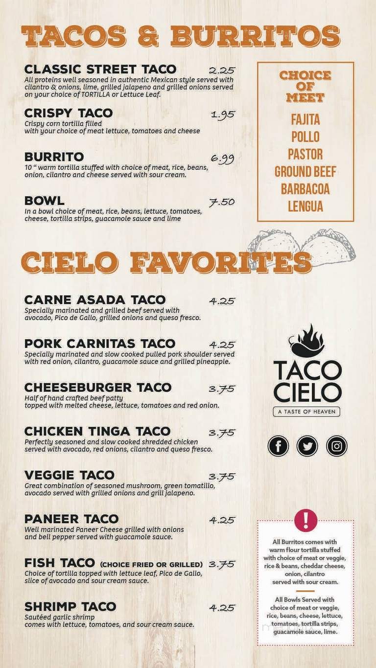 Taco Cielo - Highland Village, TX