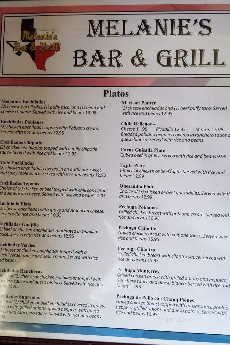 Melanie's Bar & Grill - La Vernia, TX