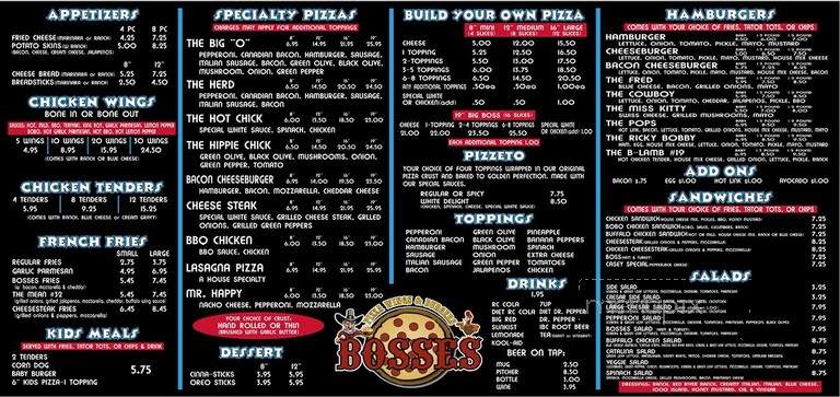 Bosses Pizza - New Braunfels, TX