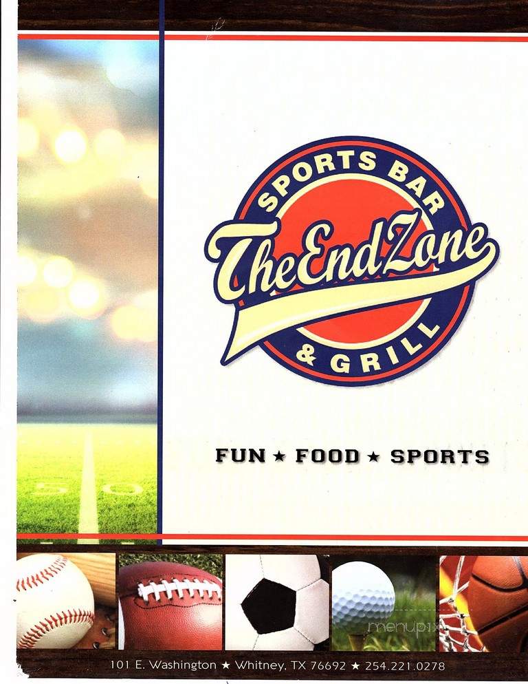 End Zone Sports Grill - Whitney, TX