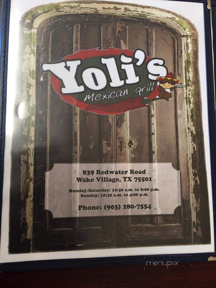 Yoli's Mexican Grill - Wake Village, TX