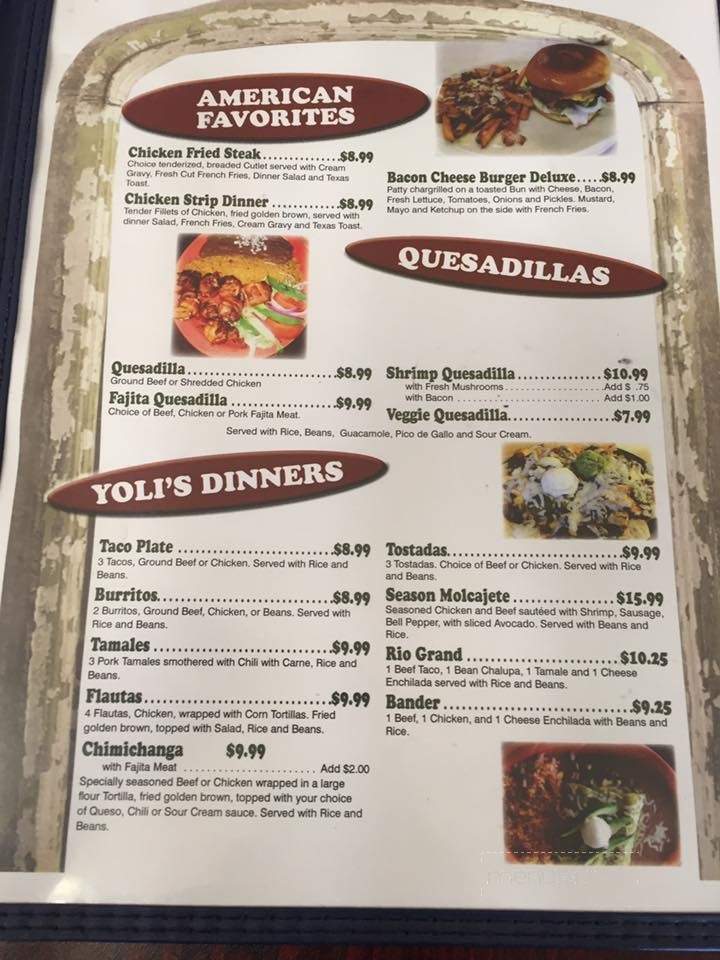 Yoli's Mexican Grill - Wake Village, TX