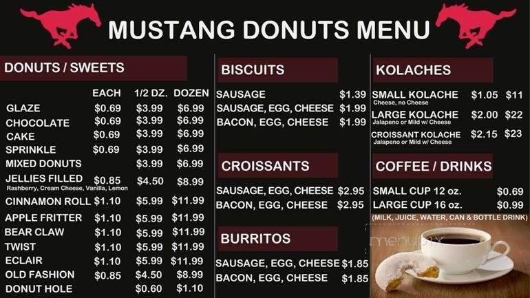 Mustang Donuts - Sweetwater, TX