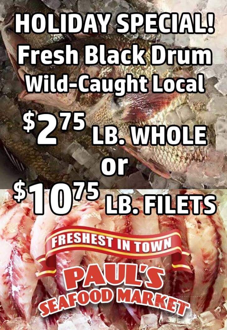 Paul's Seafood Market - Port Aransas, TX