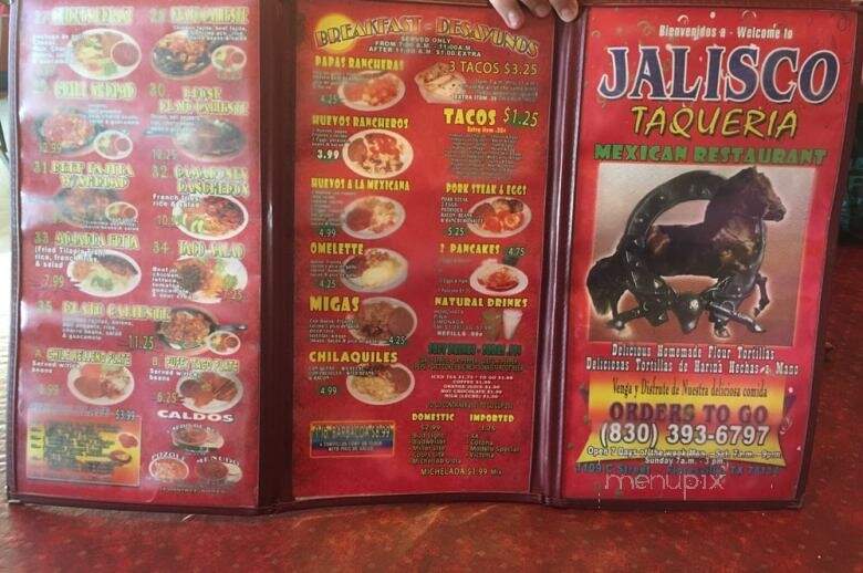 Jalisco Taqueria Mexican - Floresville, TX