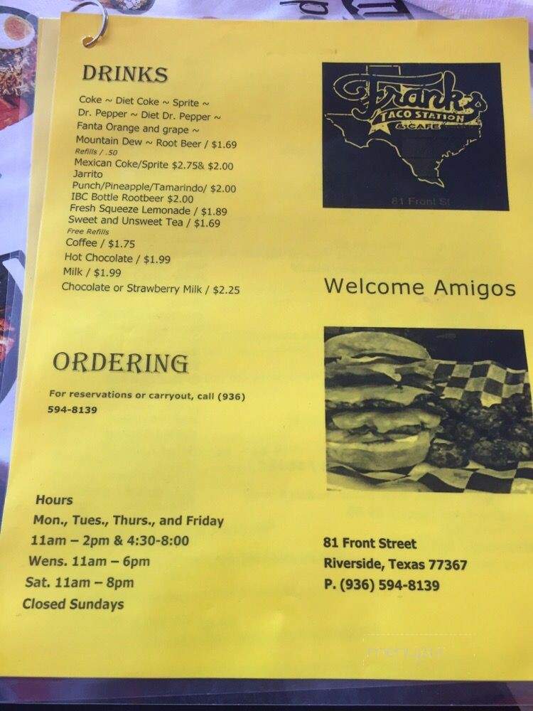 Frank's Taco Station - Huntsville, TX