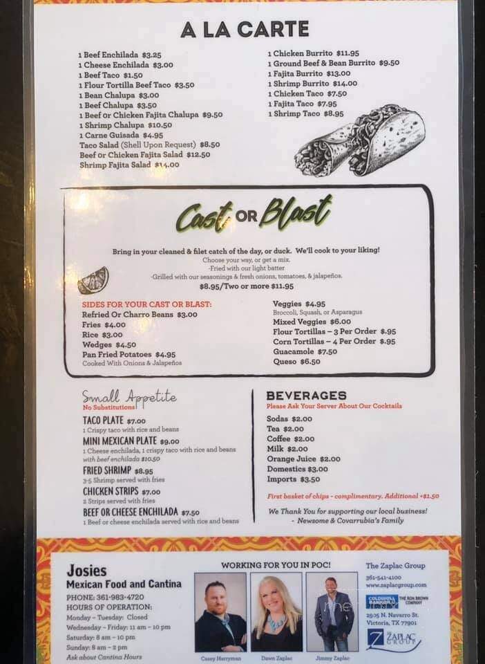 Josie's Mexican Food - Port O'Connor, TX