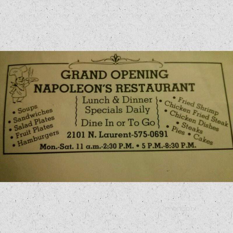 Napoleon's Restaurant - Victoria, TX