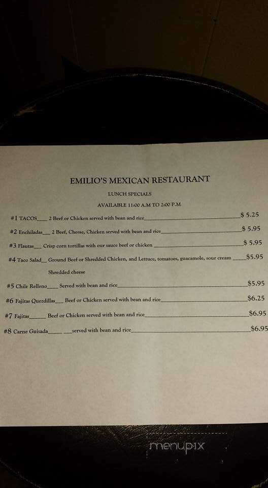 Emilio's Mexican Restaurant - Brownwood, TX