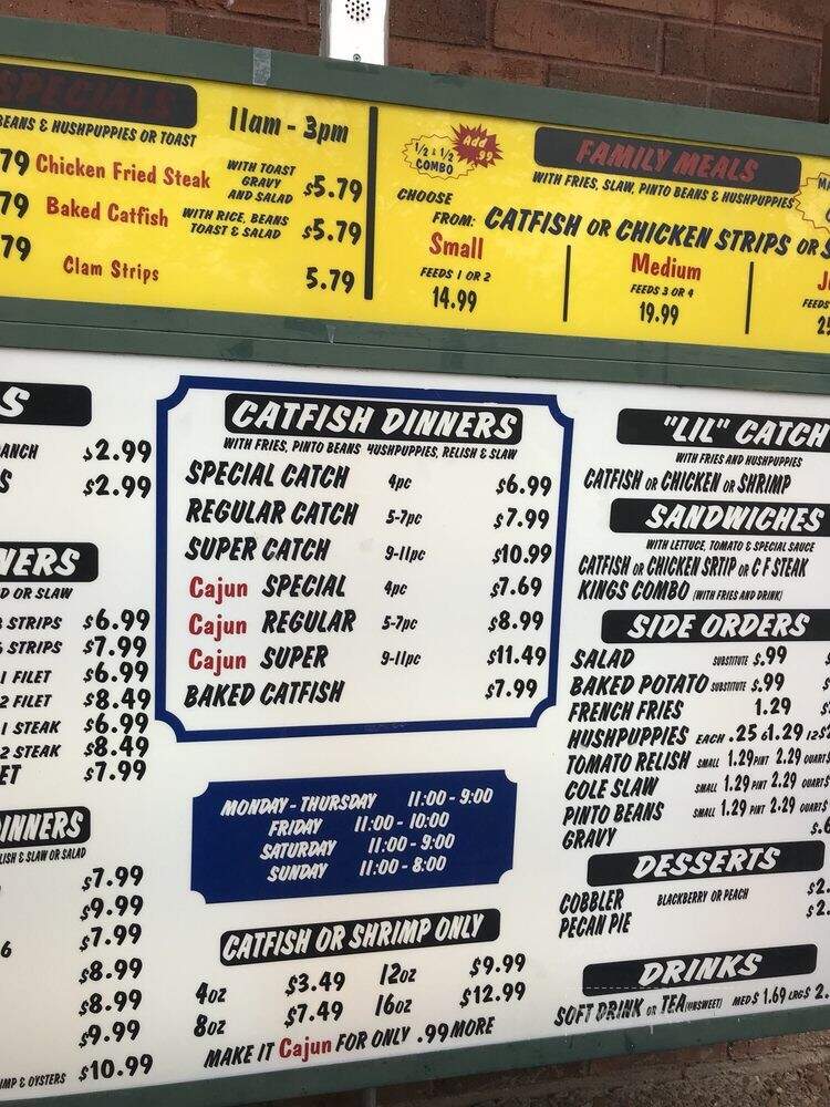 Catfish King Restaurant - Paris, TX