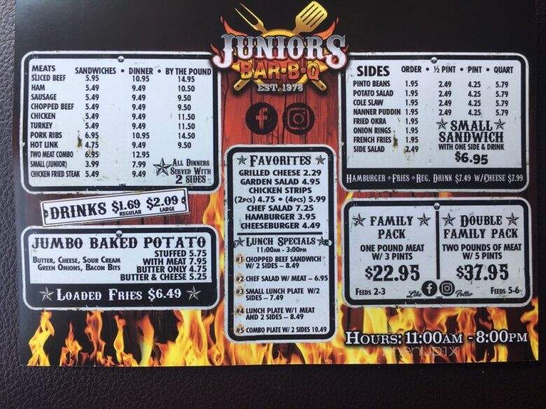 Junior's Barbeque - Red Oak, TX