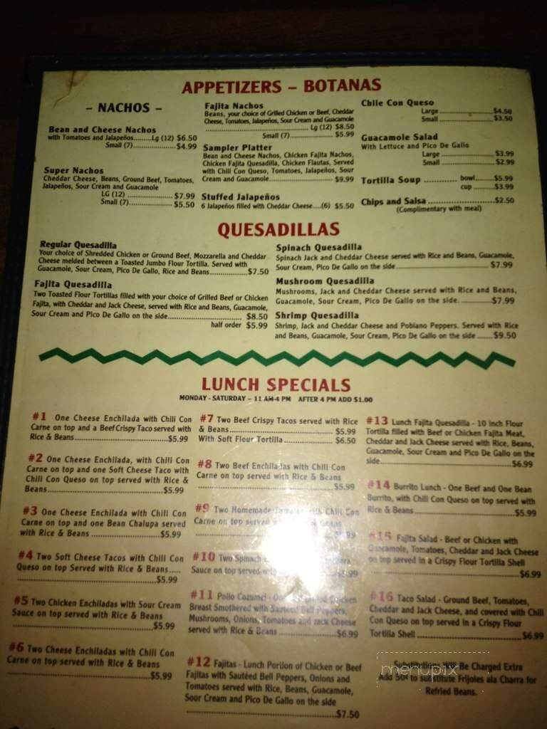 Peraltas Mexican Restaurant - Grand Saline, TX