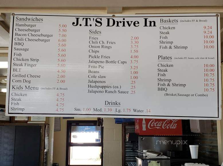 J T's Drive-In - Childress, TX