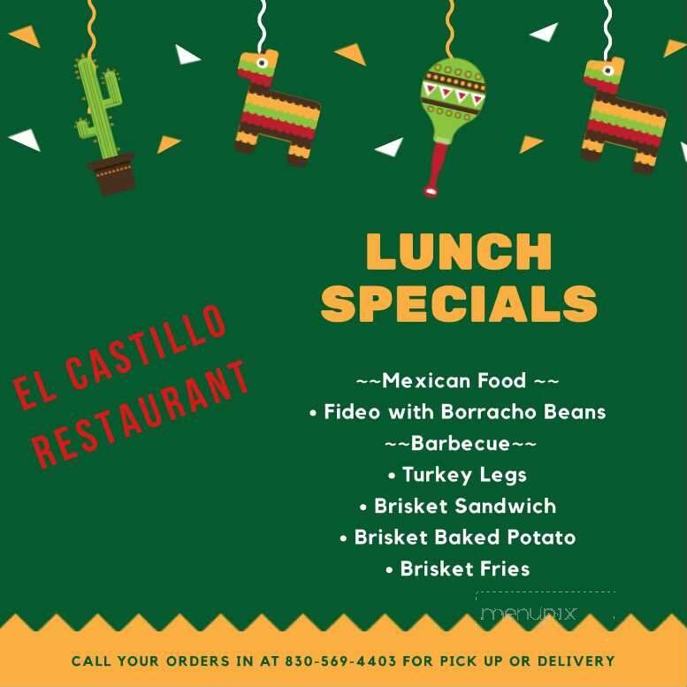 El Castillo Restaurante - Pleasanton, TX