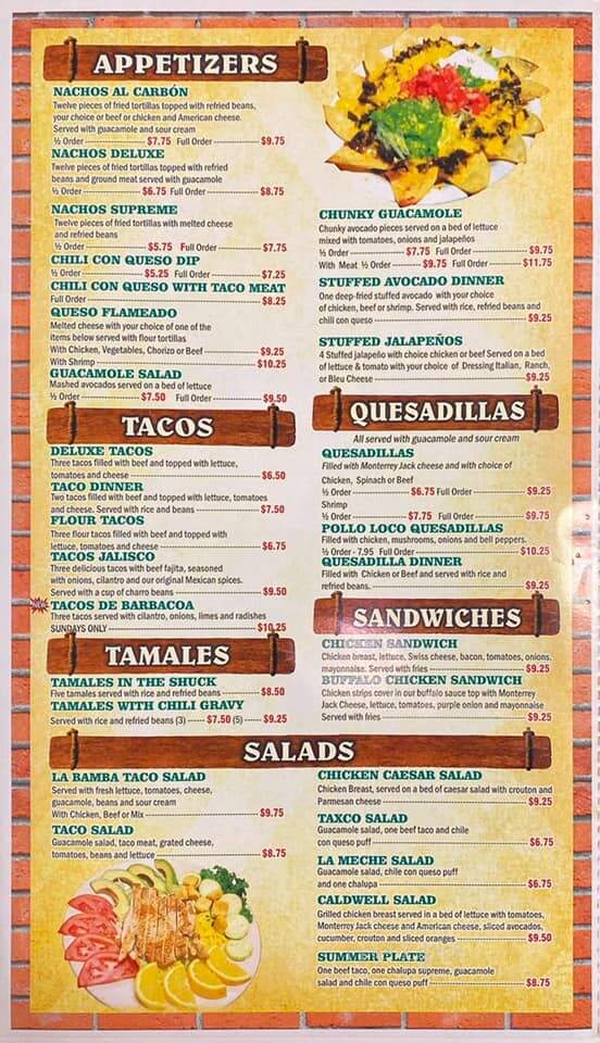 La Bamba Mexican Grill - Caldwell, TX