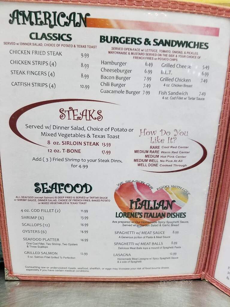 Lorene's Mexican Kitchen - Borger, TX