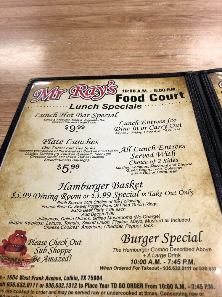 Mr. Ray's Food Court - Lufkin, TX