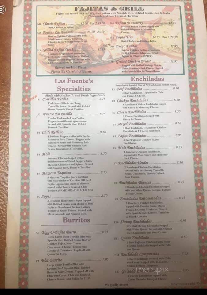 Las Fuentes Mexican Restaurant - Bay City, TX