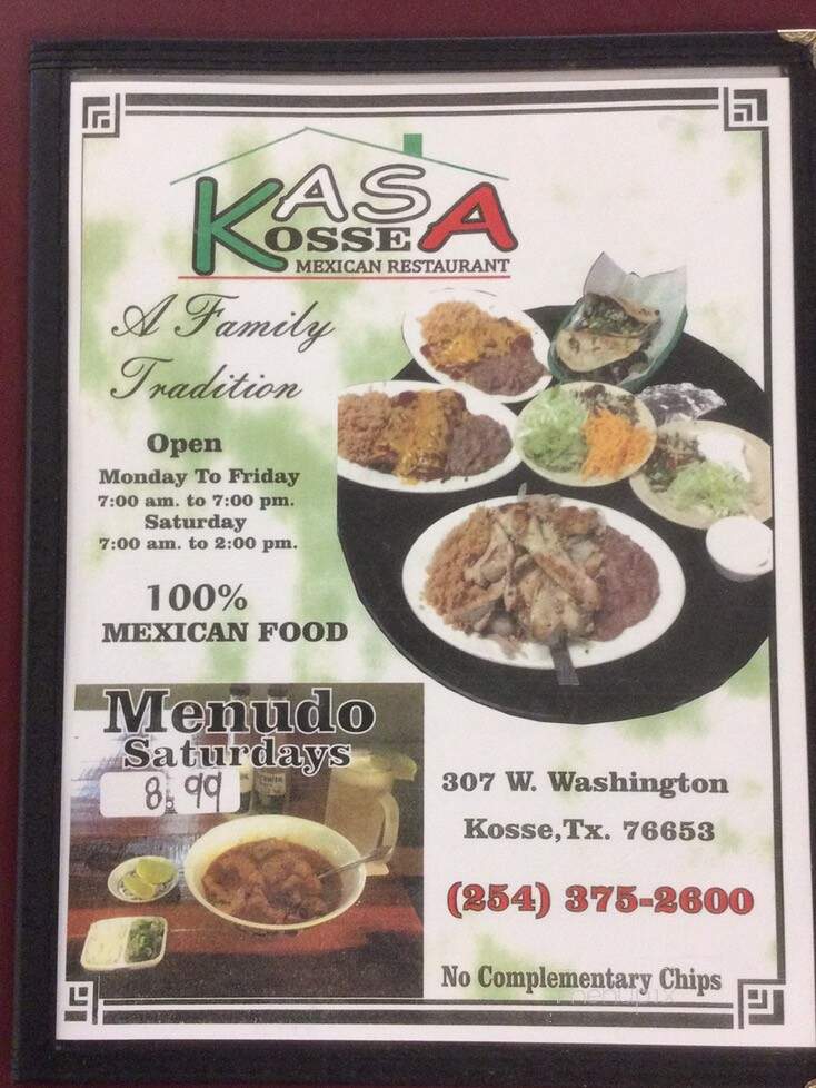 Kasa Kosse - Kosse, TX