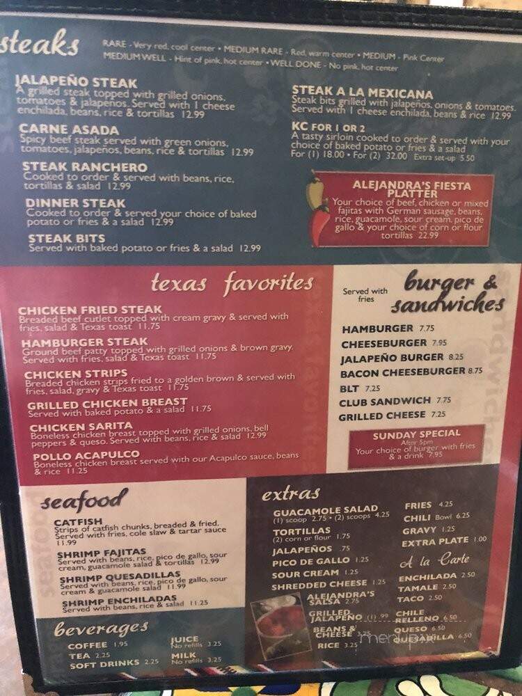 Alejandra's Mexican & American - Ballinger, TX