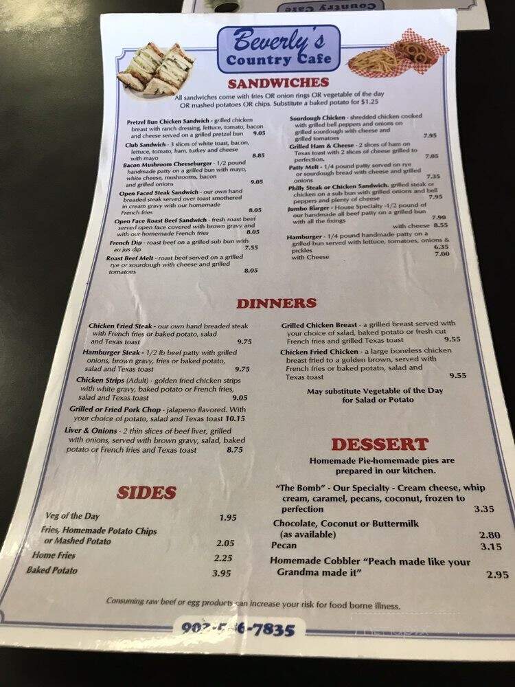 Beverly's Country Cafe - Jacksonville, TX