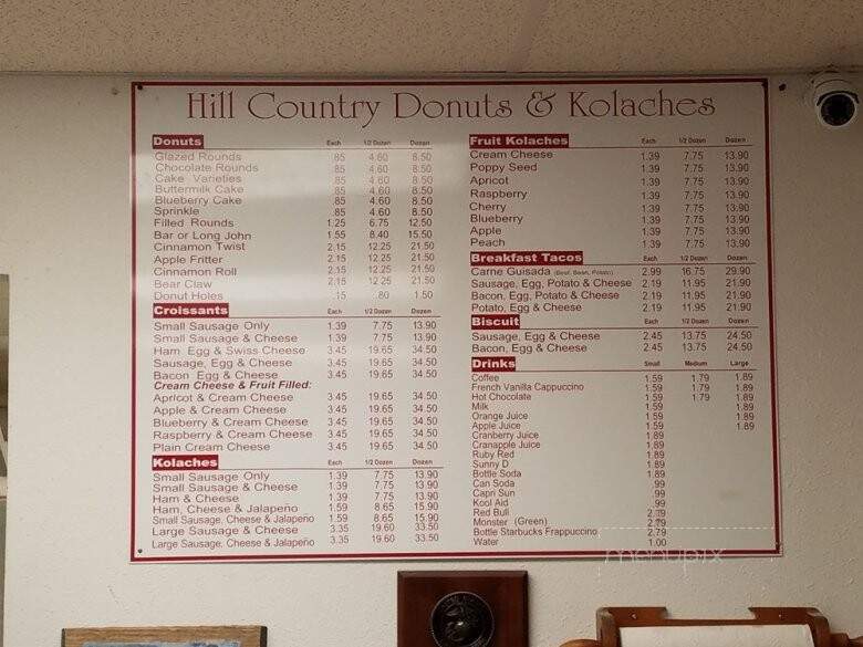 Hill Country Donuts and Kolaches - Fredericksburg, TX