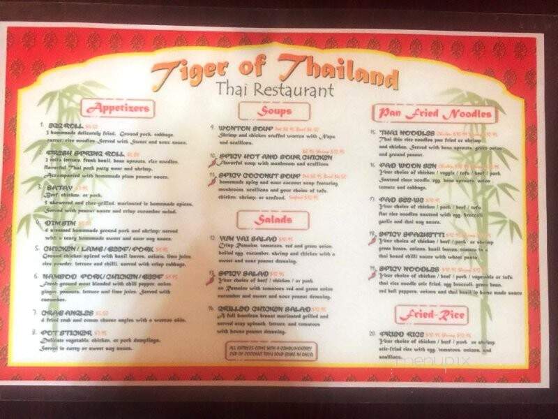 Tiger Of Thailand - Paris, AR