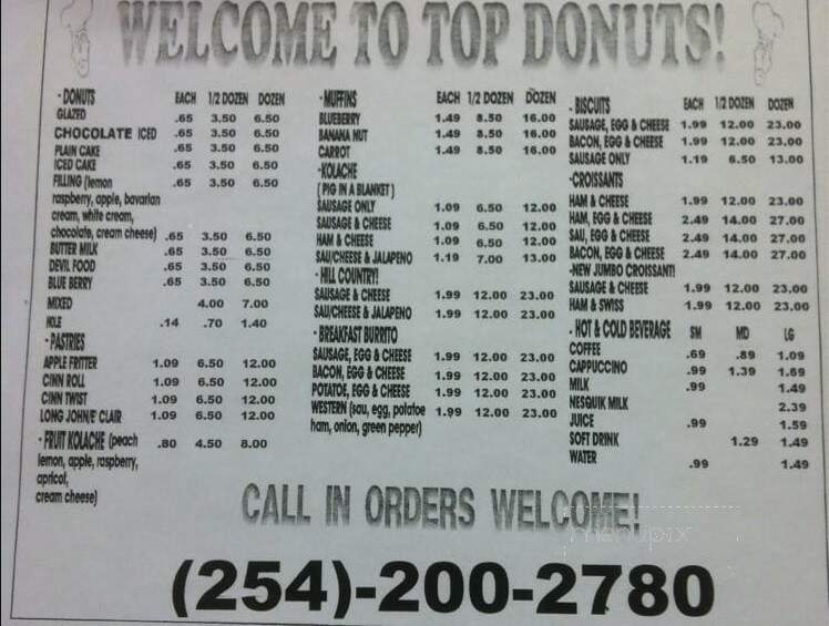 Top Donuts - Killeen, TX