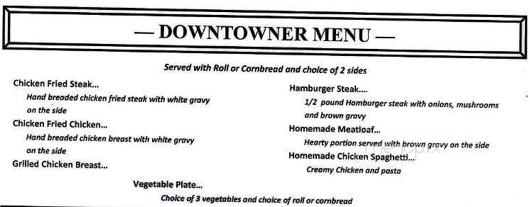 The Downtowner Restaurant - Hooks, TX