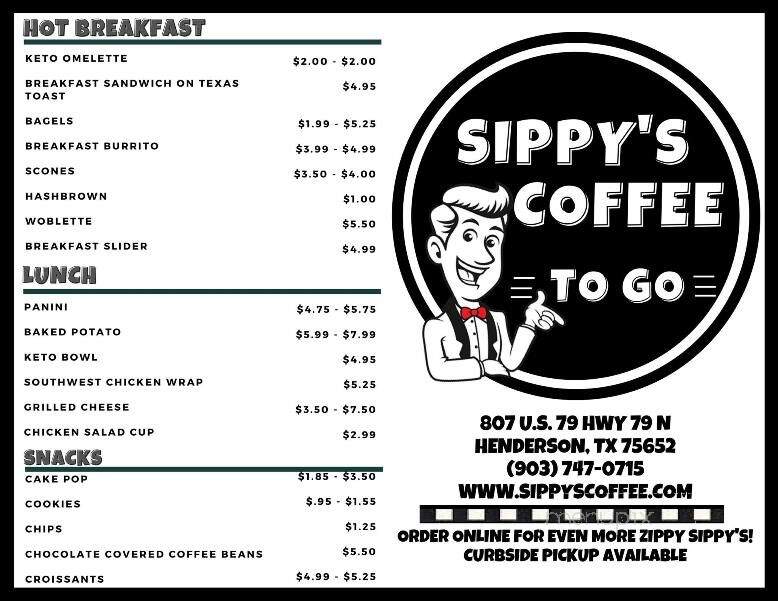 Sippys Coffee Drive-Thru - Henderson, TX