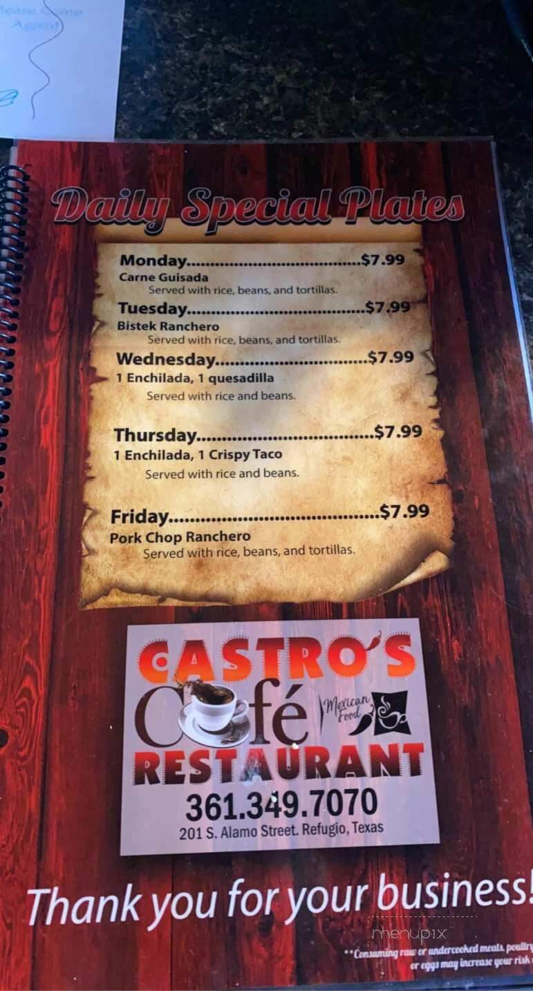 Castro's Cafe - Refugio, TX