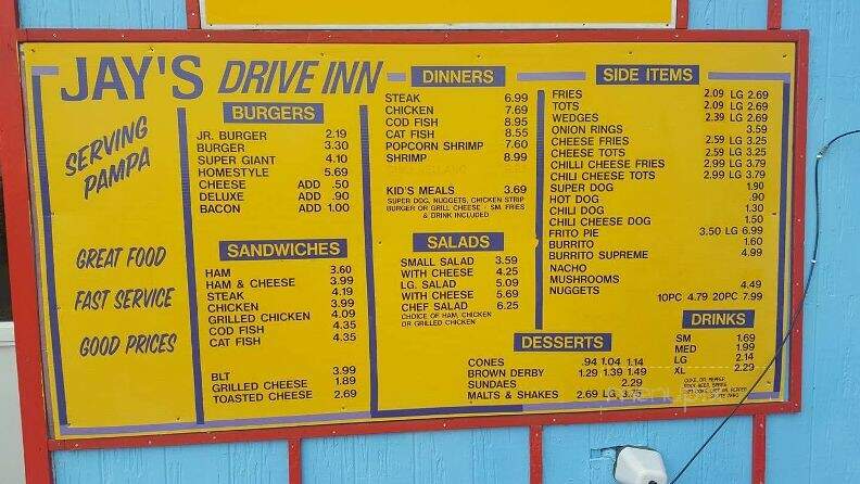 Jay's Drive Inn - Pampa, TX