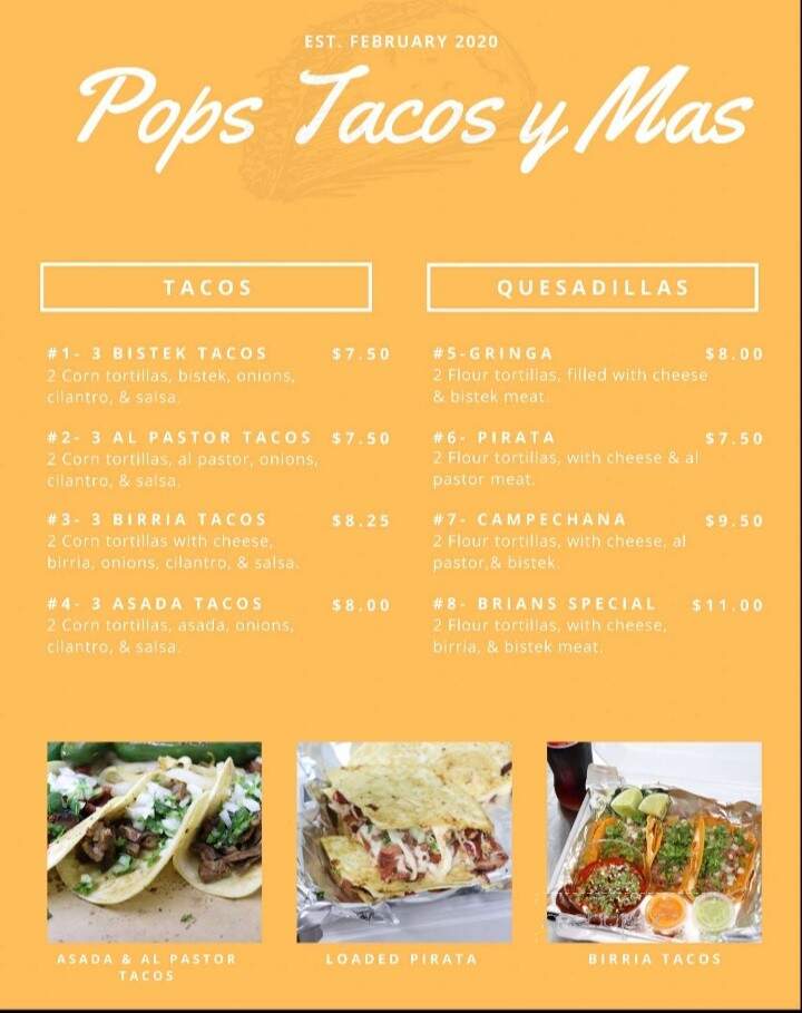 Pops Tacos y Mas - San Angelo, TX