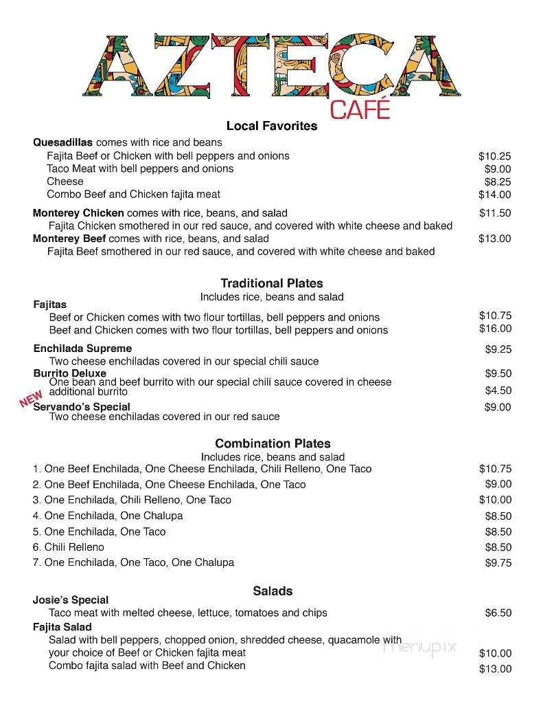 Azteca Cafe - Floydada, TX