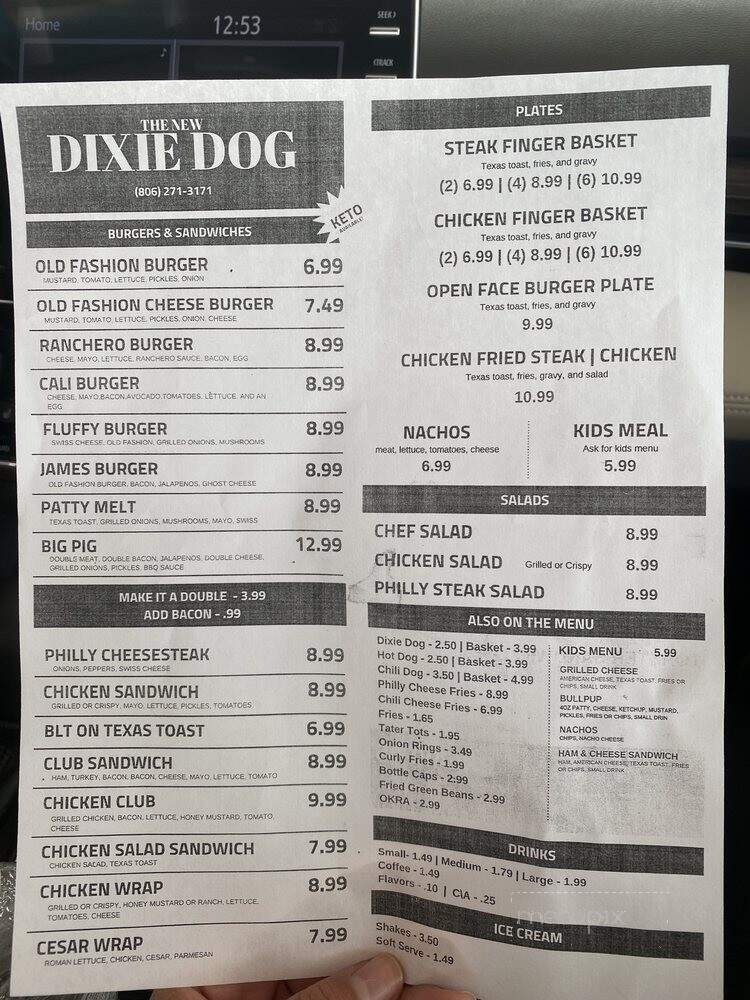 Dixie Dog Drive Inn - Spur, TX