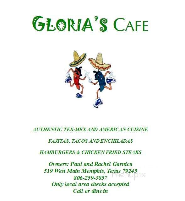 Gloria's Cafe - Memphis, TX