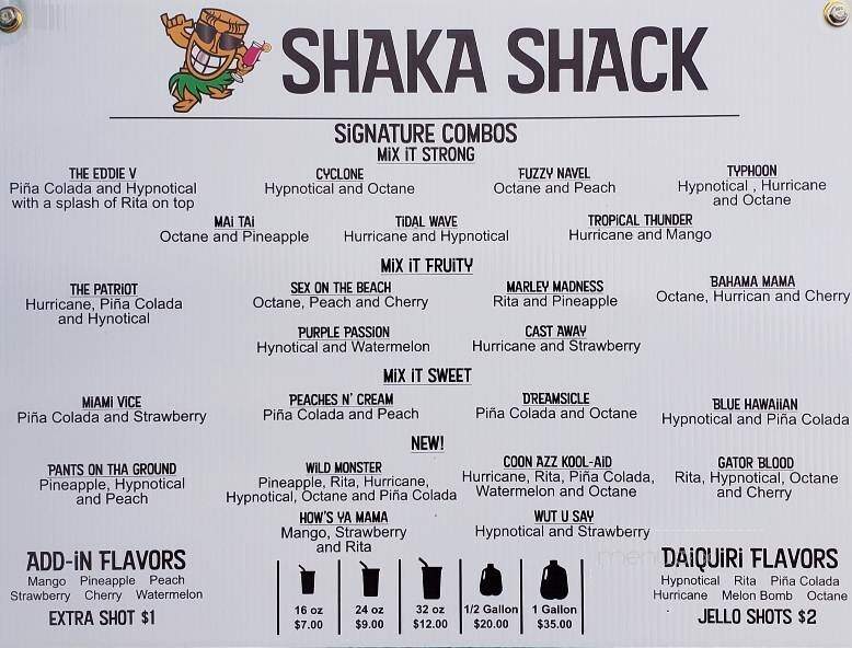 Shaka Shack - Clute, TX