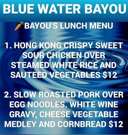 Blue Water Bayou Bistro - Ashdown, AR