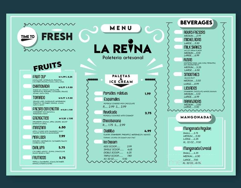 Paleteria La Reina - New Braunfels, TX